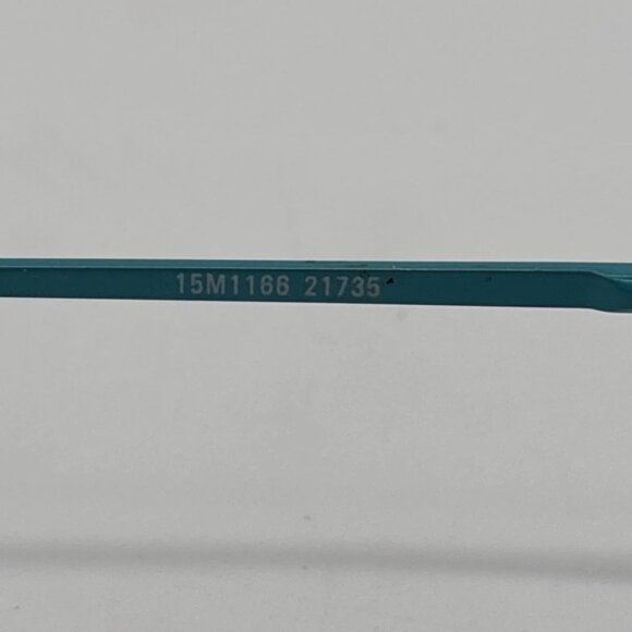 Vintage Disney 15M1166 21735 Turquoise Adult Sunglasses Frames Aviator - Picture 6 of 8